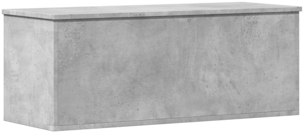 vidaXL Truhe Betongrau 90x35x35 cm Holzwerkstoff 840684