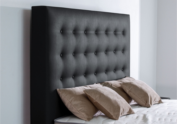 Meisterbetten Boxspringbett Kimm 240x220 in KL-Black, Matratzenbezug Nano, Ergoflex-Topper Bild 4