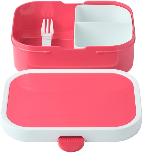 Mepal CAMPUS Brotdose mit Gabel pink 2er Set Bild 2