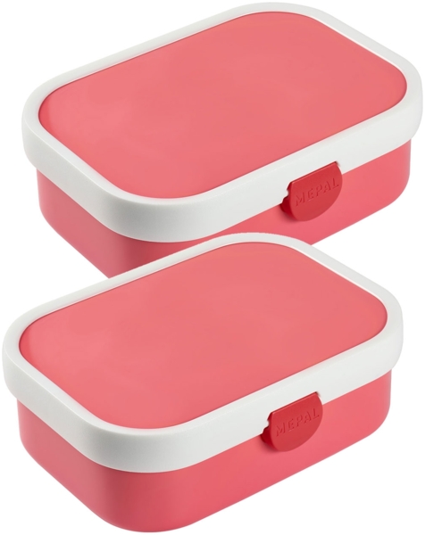 Mepal CAMPUS Brotdose mit Gabel pink 2er Set Bild 1