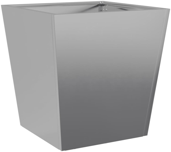 vidaXL Pflanzkübel 40x40x40 cm Verzinkter Stahl 851062