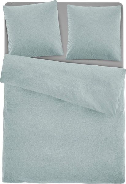 OTTO home Bettwäsche Valje, Jersey, 2 teilig, NEUHEIT: ab Größe 135x200 cm, Jersey Qualität in Melange-Optik