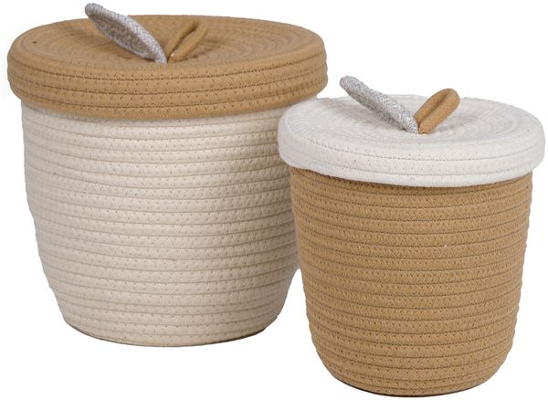 KidsDepot Korb - Boyan - 2er Set - Multicolor Mult