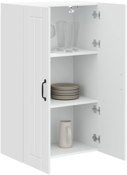 vidaXL Wandschrank LUCCA Weiß 60 x 31 x 100 cm Holzwerkstoff 885135 Bild 3