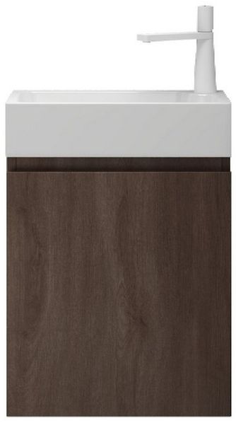 Mai & Mai Badmöbel-Set Gäste Wc Waschbeckenunterschrank Waschtisch mit Unterschrank P02