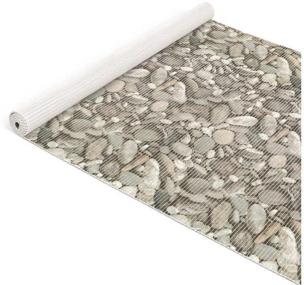 ANRO Schaum-Badematte Antirutschmatte Weichschaummatte Badezimmer Extra Breit, Höhe 5 mm, strapazierfähig, Drainage Effekt, Rillen, wasserdurchlässig, rutschhemmend, pflegeleicht, Weich, Rutschfest, Rutschhemmend, Schnelltrockend, mit Drainagelöchern, ...