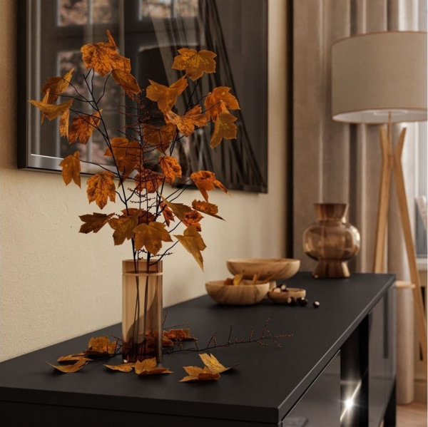 ALLHOUSE24 TV-Schrank MILA Lowboard 180 cm mit Einsatz aus Wotan Eiche LED Beleuchtung Breite 180 cm Bild 2