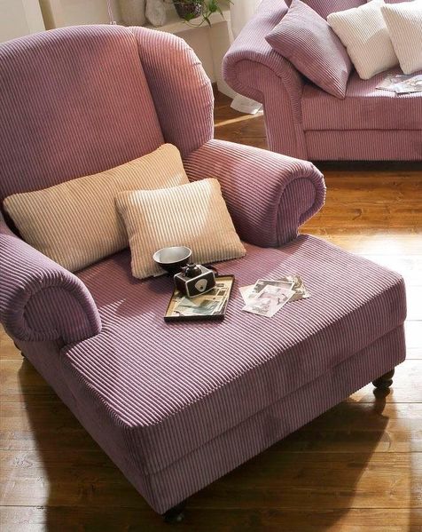 Home affaire XXL-Sessel King Henry, Sessel, Ohrensessel, Relaxsessel, mit Federkern, in legerer Polsterung und losen Kissen