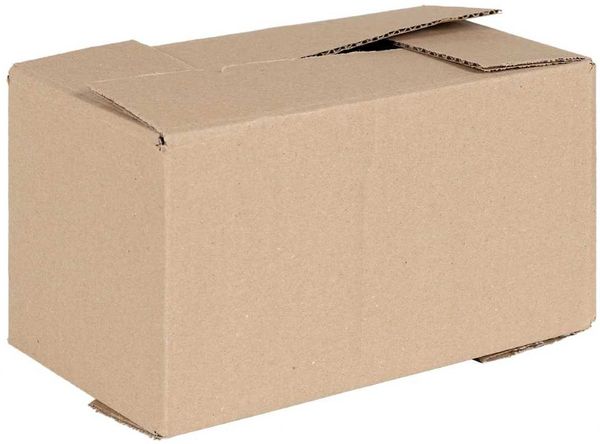vidaXL Faltbox mit Speicher 50 pcs Natur 24 x 13 x 13 cm Karton 4106565