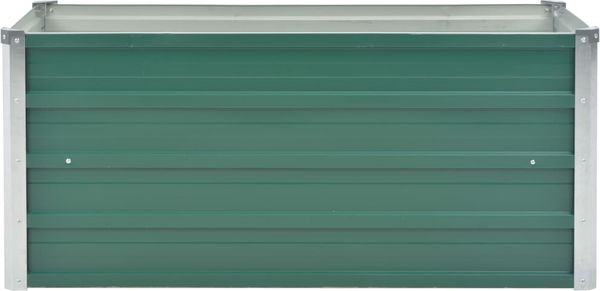vidaXL Garten-Hochbeet Verzinkter Stahl 100x40x45 cm Grün 44855 Bild 3