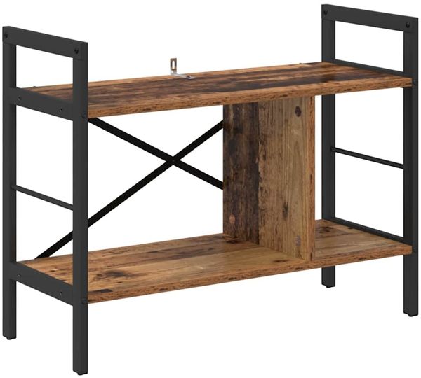 Bücherregal | Standregal Altholz 75 x 30 x 58,5 cm Holzwerkstoff