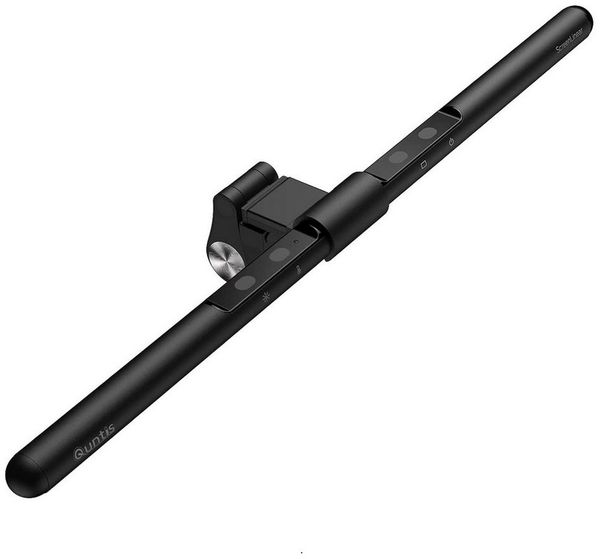 Quntis LED Schreibtischlampe 52cm PRO bildschirmleuchte klemmleuchte monitor licht zum klemmen, Augenschutz, LED wechselbar, Kaltweiß, Warmweiß, Tageslichtweiß, Einstellbare Helligkeit, Anti-Strahlung tischlampe computer monitor beleuchtung bildschirml...