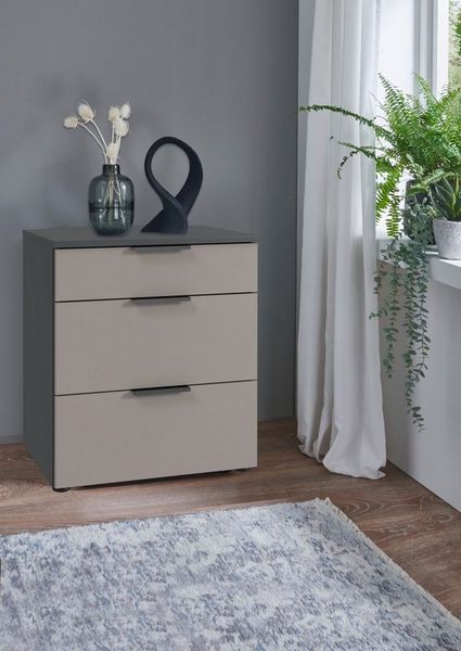 Wimex Nachtkommode Oxford by fresh to go, mit Schubladen, in 2 Größen (54cm breit,41cm tief, wahlweise in 2 Höhen), Mit Soft-close Beschlägen