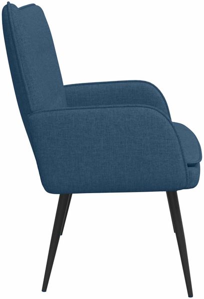 vidaXL 2-Sitzer Sofa Blau 115 x 61 x 87 cm Stoff 42028910 Bild 5