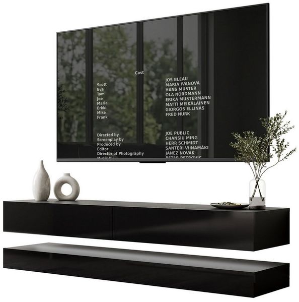 Lookway TV-Schrank SKY 140 cm mit LED-Beleuchtung