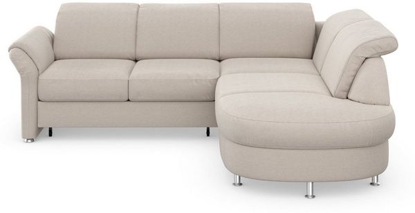 sit&more Ecksofa Apulia L-Form, wahlweise Bettfunktion, Bettkasten und Kopf- und Armteilverstellung