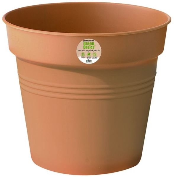Elho Pflanztopf Green Basics Ø 35 x 32 cm terracotta