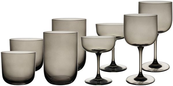 like. by Villeroy & Boch Like Glass Gläser Set 8-teilig - Smoke