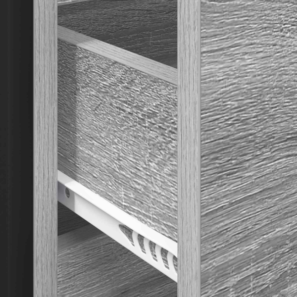 vidaXL Sideboard Graues Sonoma 79 x 36 x 75.5 cm Holzwerkstoff 886597 Bild 10