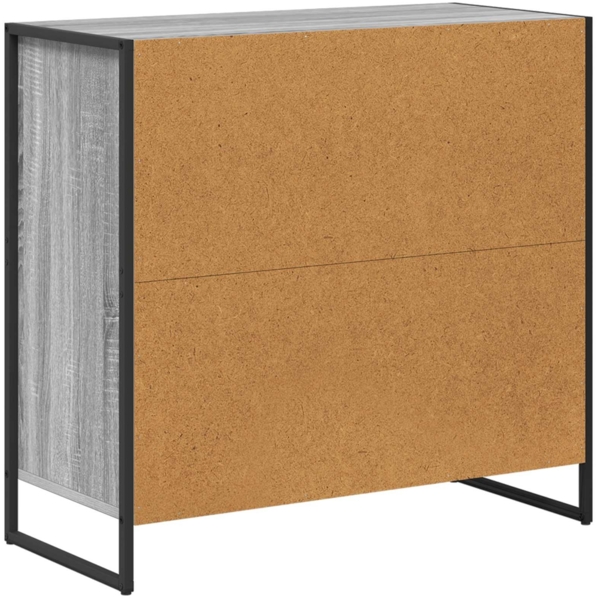 vidaXL Sideboard Graues Sonoma 79 x 36 x 75.5 cm Holzwerkstoff 886597 Bild 7
