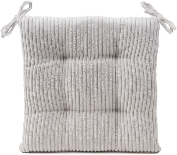 GÖZZE Sitzkissen ANAFI LBH 40x40x6 cm silber Bodenkissen Sitzsack