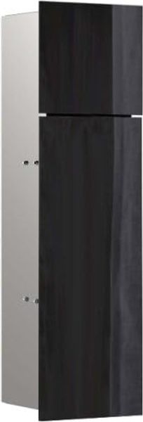 Emco Asis Pure Badschrank Unterputz – modernes Schrankmodul als Einbauschrank für Bad mit eleganter Glasfront