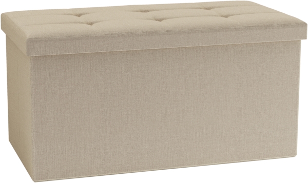 VCM Sitzbank Boxas 921044 Creme H. 38 x B. 76 x T. 38 cm