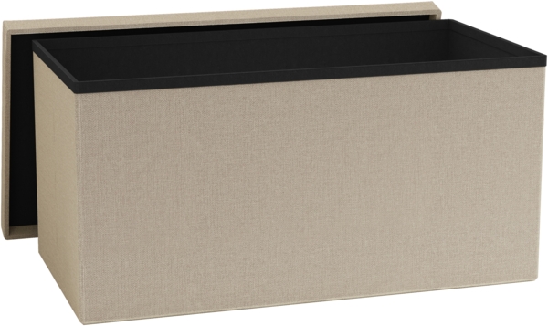 VCM Sitzbank Boxas 921044 Creme H. 38 x B. 76 x T. 38 cm Bild 3