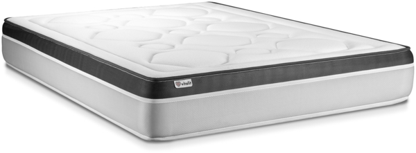 VITAL ERGO matratze 105x190 cm, Taschenfedern und Rückstellschaum, Härtegrad 4, Höhe : 26 cm, 7 Komfortzonen Bild 3