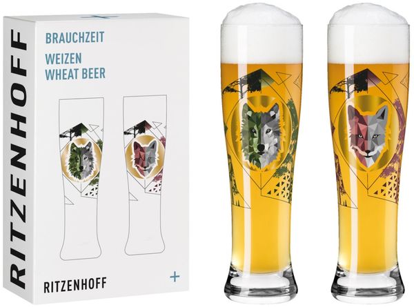 Ritzenhoff Brauchzeit Weizen 2er-Set 002 Sonja Eikler 2021 / Weizenbiergläser