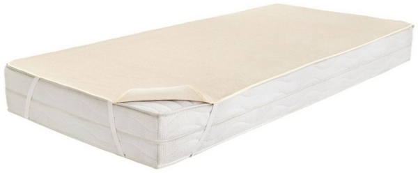 Matratzenschutzbezug Protect & Care Dormisette, Matratzenauflage aus Baumwolle und Leinen