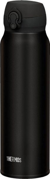 THERMOS Thermosflasche Ultralight, Trinkflasche, Iso Flasche, Leicht, Edelstahl, Matt Black, 0. 75 L, 4035. 232. 075