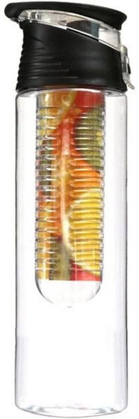 FELIXLEO Trinkflasche Fruit Infuser Wasserflasche Obstfilter Trinkflasche Auslaufsicher.