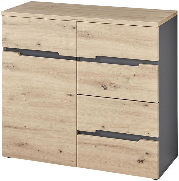Kommode MEMPHIS GH25 1-türig Artisan Eiche Graphit Nachbildung