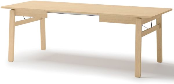 Selsey 'Plot' Esstisch ausziehbar, Helle Eiche-Optik, ca. 75 x 149–269 x 85 cm Bild 4