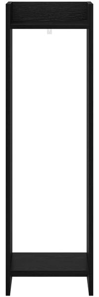 vidaXL Pflanzenständer mit Regal 2 pcs Schwarze Eiche 30 x 30 x 100 cm 899565 Bild 6