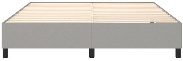 Boxspringbett Hellgrau 180x200 cm Stoff [3120878] Bild 5