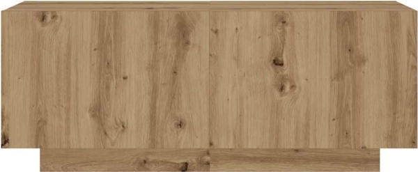 vidaXL TV-Schrank mit LED-Leuchten Artisan-Eiche 260x35x40 cm 3329168 Bild 8