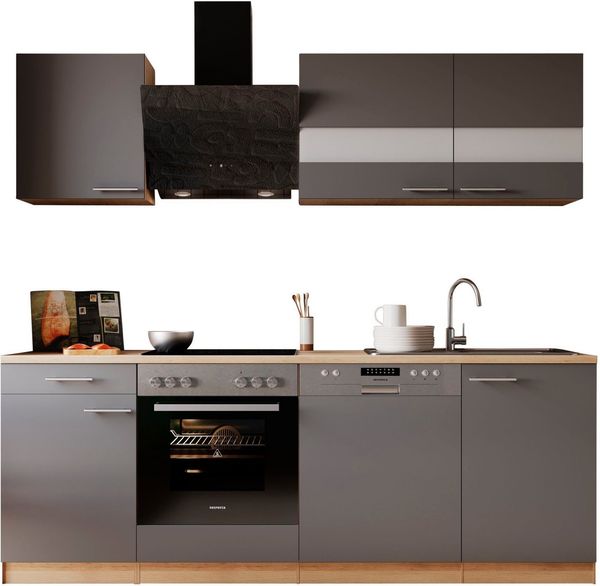 RESPEKTA Küche Merle, Breite 220 cm, mit Soft-Close, in exklusiver Konfiguration für OTTO