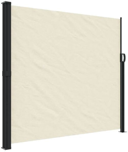 vidaXL Seitenmarkise Ausziehbar Creme 180x500 cm 4004445 Bild 2