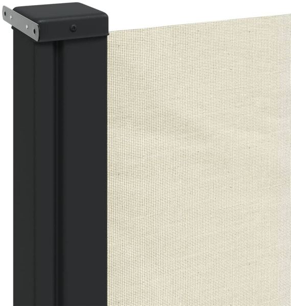vidaXL Seitenmarkise Ausziehbar Creme 180x500 cm 4004445 Bild 7