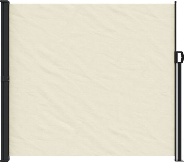 vidaXL Seitenmarkise Ausziehbar Creme 180x500 cm 4004445 Bild 3