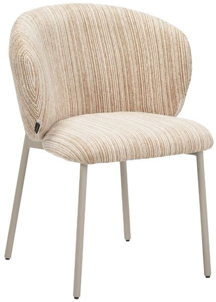 Bronx71 Esszimmerstuhl Milo Chenille beige/taupe