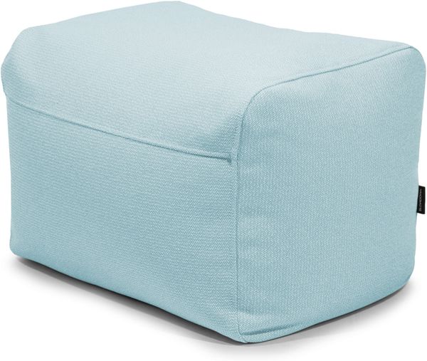 Sitzsack ‘Pouf Plus 70‘, Bezugstoff - Dunes, 100% Olefin, Aquamarine, 45x60x70 cm cm.