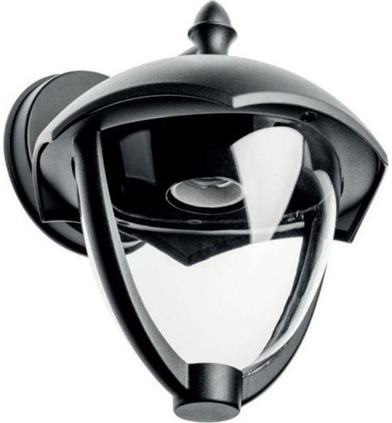 GTV Außen-Wandleuchte GRANDE-AD E27 max 60W IP54 schwarz OS-GRA0DA-00