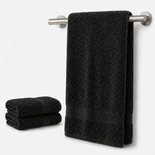 Komfortec Handtücher 100% Baumwolle, 470 g/m², Frottee (2-St), Badetücher 50x100 cm Set, Weich