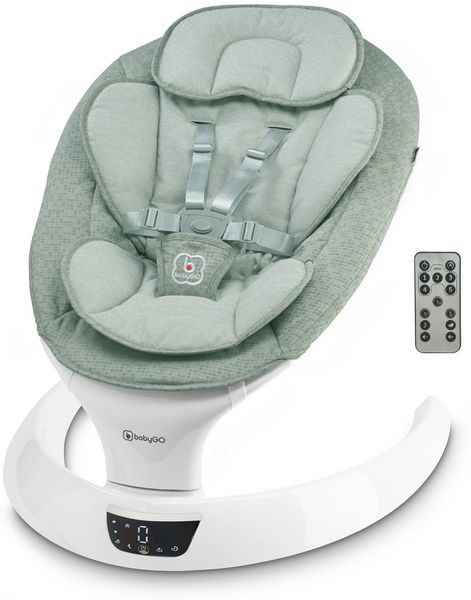 BabyGo Swing Babywippe Schaukelwippe antracite
