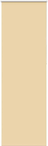 vidaXL Verdunkelungsrollo Beige 65x210cm Stoffbreite 60,7 cm Polyester 4010783