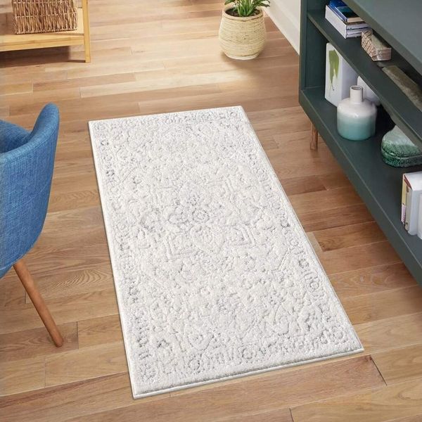 Carpet City Teppich LOUNGE 0638, rechteckig, Höhe: 15 mm, Kurzflor-Teppich Modern, Hoch-Tief-Struktur, Wohnzimmer, Schlafzimmer