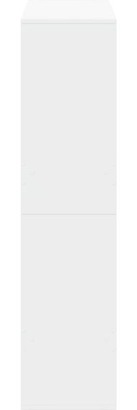 vidaXL Bücherregal 100 x 33 x 135 cm Holzwerkstoff, Weiß Bild 5